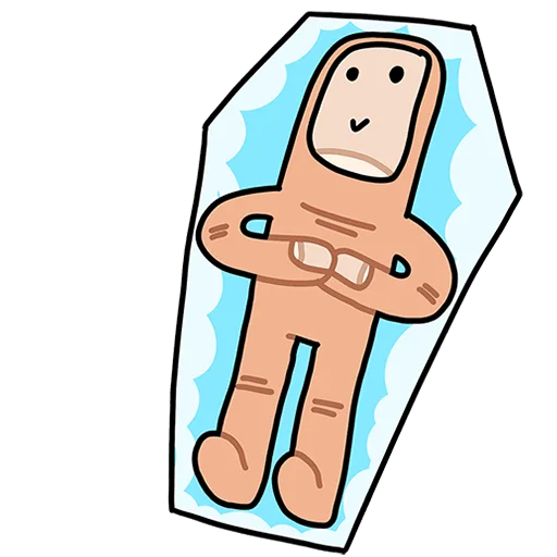 ⚰️ Стикер «Палец Антон Без Текста» для Telegram