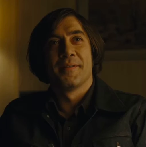 😊 Стикер «Anton Chigurh» для Telegram