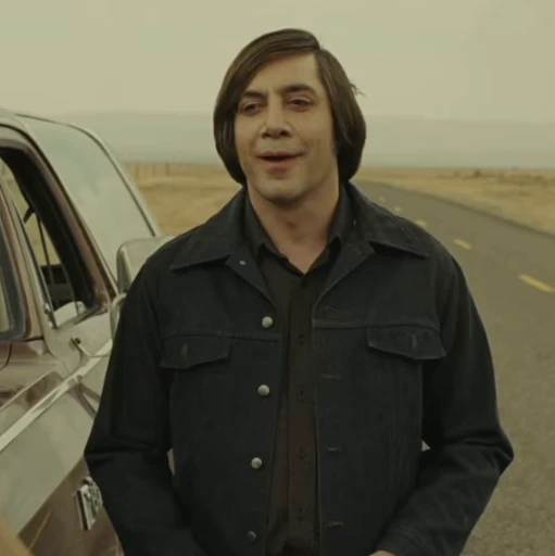 😄 Стикер «Anton Chigurh» для Telegram