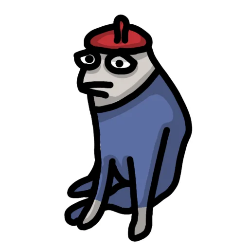 🐺 Стикер «Антонио» для Telegram