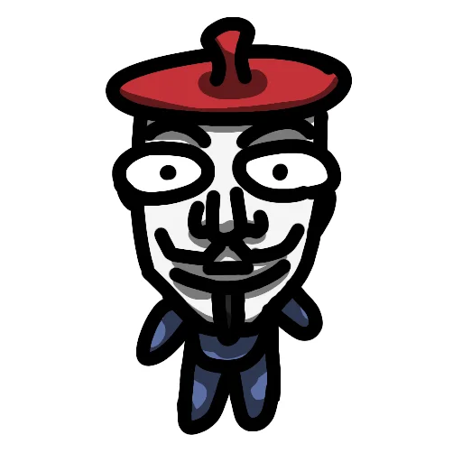 🫥 Стикер «Антонио» для Telegram