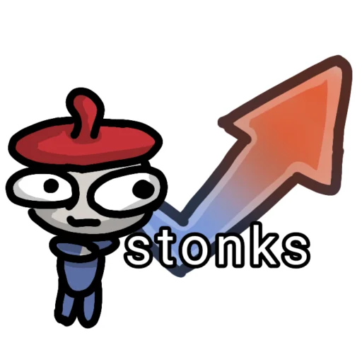 📈 Стикер «Антонио» для Telegram