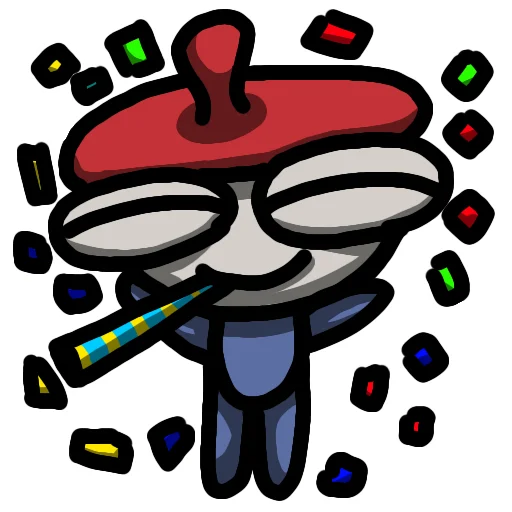 🥳 Стикер «Антонио» для Telegram
