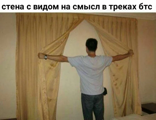 🤨 Стикер «АНТИ БТС» для Telegram