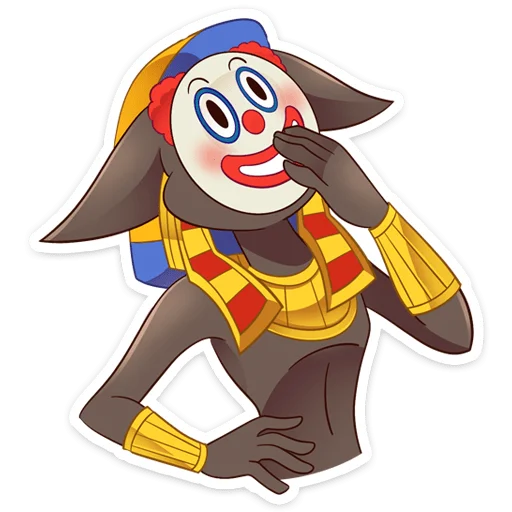 🤡 Стикер «Анубис» для Telegram