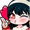 😘 Эмодзи «Anya Forger ?» для Telegram