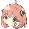 👌 Эмодзи «Anya Forger ?» для Telegram