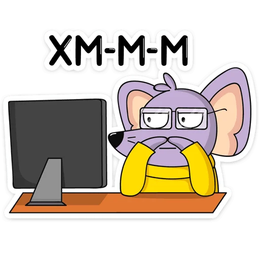 🤔 Стикер «Эникей» для Telegram