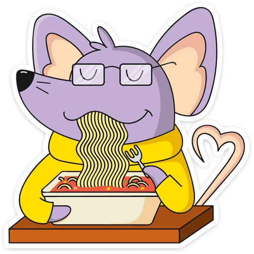 🍜 Стикер «Эникей» для Telegram