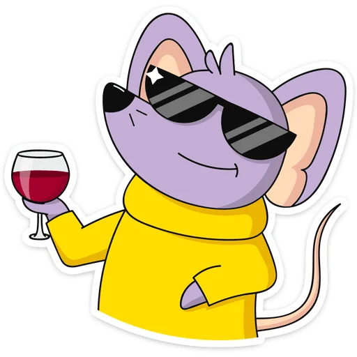 🍷 Стикер «Эникей» для Telegram