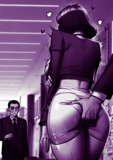 🟣 Стикер «Purple Manga» для Telegram