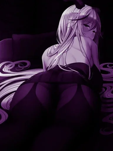 🟣 Стикер «Purple Manga» для Telegram
