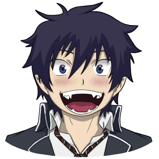 😃 Стикер «Ao No Exorcist» для Telegram