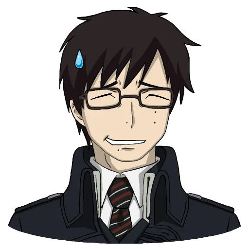 😅 Стикер «Ao No Exorcist» для Telegram