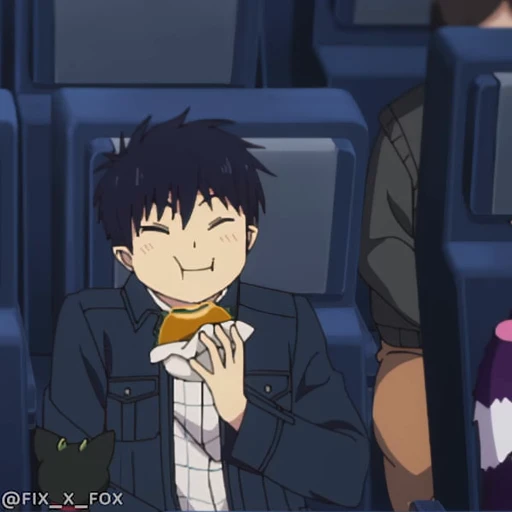 🤮 Стикер «Blue exorcist Синий экзорцист» для Telegram