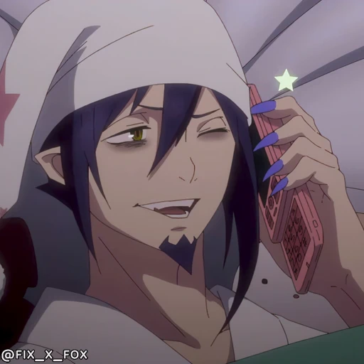 😉 Стикер «Blue exorcist Синий экзорцист» для Telegram