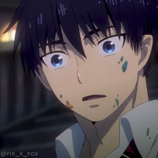 🥹 Стикер «Blue exorcist Синий экзорцист» для Telegram