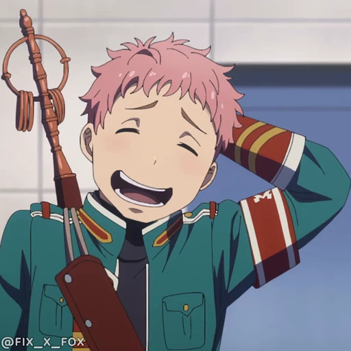 😅 Стикер «Blue exorcist Синий экзорцист» для Telegram