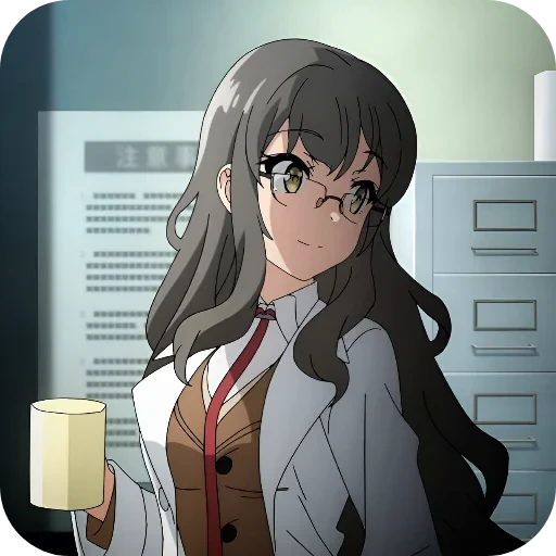 🙂 Стикер «Rascal Does Not Dream of Bunny Girl Senpai» для Telegram