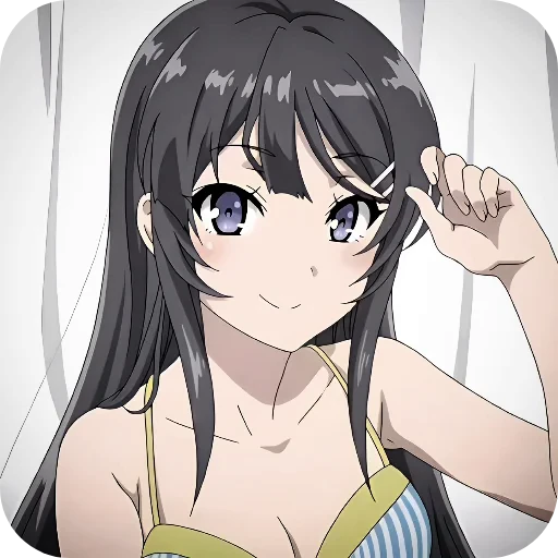 🔥 Стикер «Rascal Does Not Dream of Bunny Girl Senpai» для Telegram