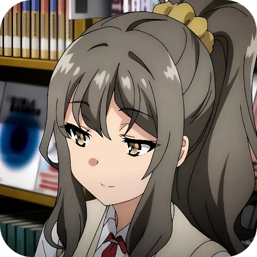 ☺ Стикер «Rascal Does Not Dream of Bunny Girl Senpai» для Telegram