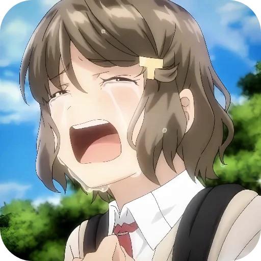 😢 Стикер «Rascal Does Not Dream of Bunny Girl Senpai» для Telegram