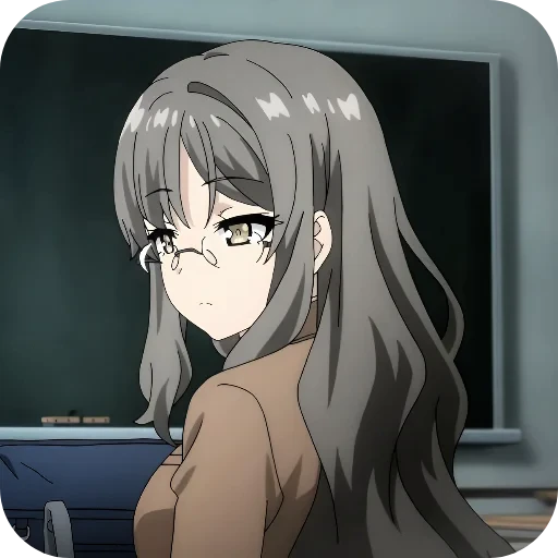 🤨 Стикер «Rascal Does Not Dream of Bunny Girl Senpai» для Telegram