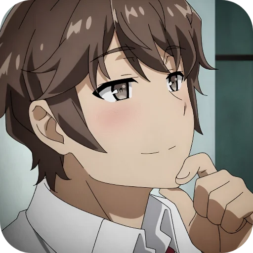 ☺ Стикер «Rascal Does Not Dream of Bunny Girl Senpai» для Telegram