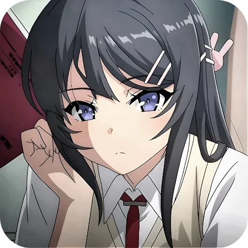 🤨 Стикер «Rascal Does Not Dream of Bunny Girl Senpai» для Telegram