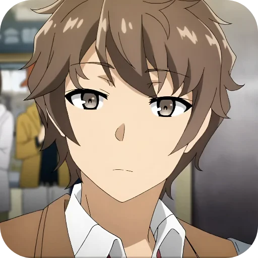 🤨 Стикер «Rascal Does Not Dream of Bunny Girl Senpai» для Telegram