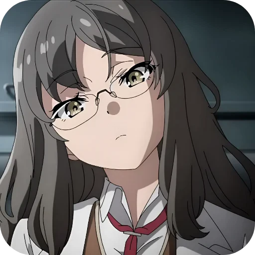 🤨 Стикер «Rascal Does Not Dream of Bunny Girl Senpai» для Telegram