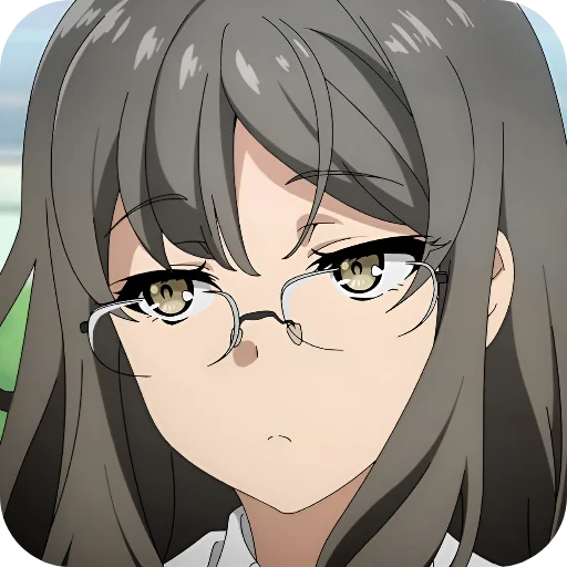 😒 Стикер «Rascal Does Not Dream of Bunny Girl Senpai» для Telegram