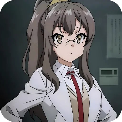 🤨 Стикер «Rascal Does Not Dream of Bunny Girl Senpai» для Telegram