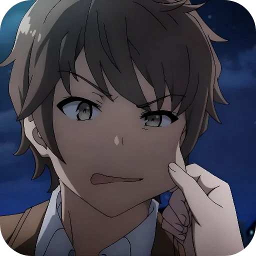 ❤ Стикер «Rascal Does Not Dream of Bunny Girl Senpai» для Telegram