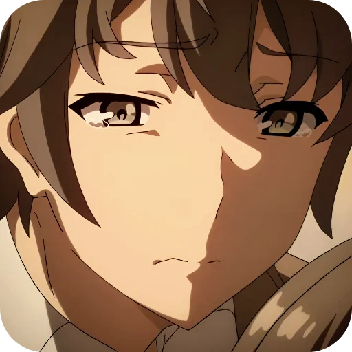 🥺 Стикер «Rascal Does Not Dream of Bunny Girl Senpai» для Telegram