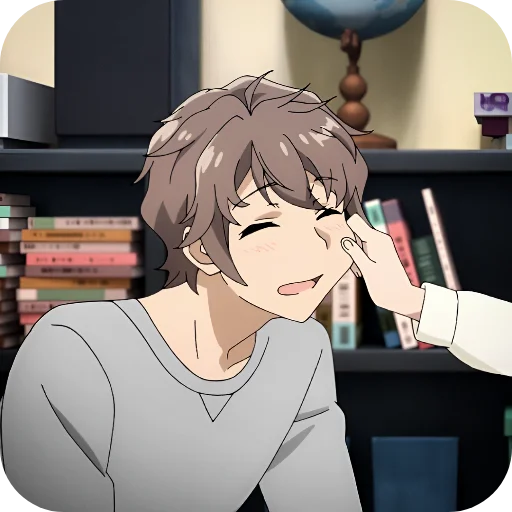 ❤ Стикер «Rascal Does Not Dream of Bunny Girl Senpai» для Telegram