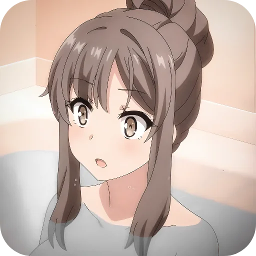 🤯 Стикер «Rascal Does Not Dream of Bunny Girl Senpai» для Telegram