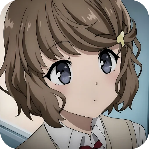 🤨 Стикер «Rascal Does Not Dream of Bunny Girl Senpai» для Telegram