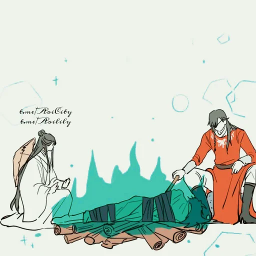 Стикерпак Xie Lian Ся Лян для Telegram