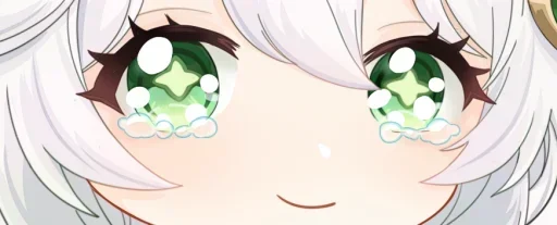 😗 Стикер «Genshin Eyes» для Telegram