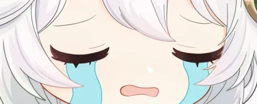 😢 Стикер «Genshin Eyes» для Telegram