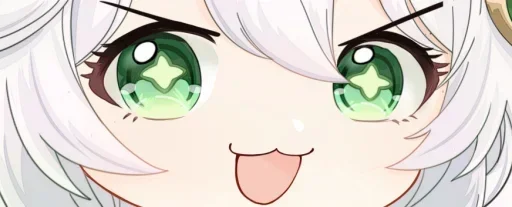 😏 Стикер «Genshin Eyes» для Telegram