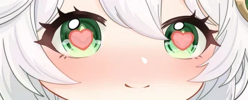 ❤️ Стикер «Genshin Eyes» для Telegram