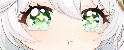 😣 Стикер «Genshin Eyes» для Telegram