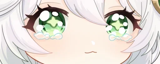 😢 Стикер «Genshin Eyes» для Telegram