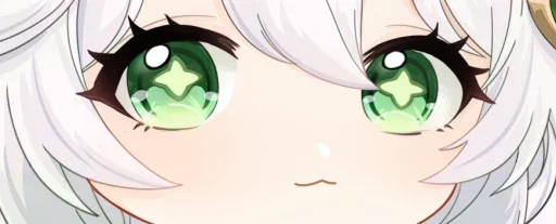 😐 Стикер «Genshin Eyes» для Telegram