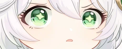 🤨 Стикер «Genshin Eyes» для Telegram