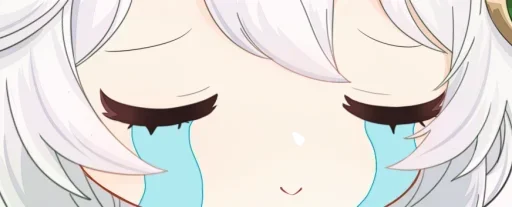 😭 Стикер «Genshin Eyes» для Telegram