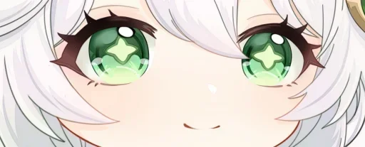 😇 Стикер «Genshin Eyes» для Telegram