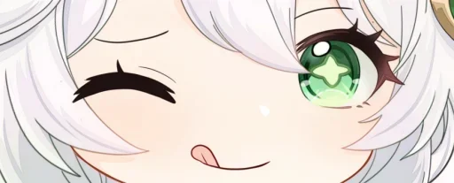 😉 Стикер «Genshin Eyes» для Telegram